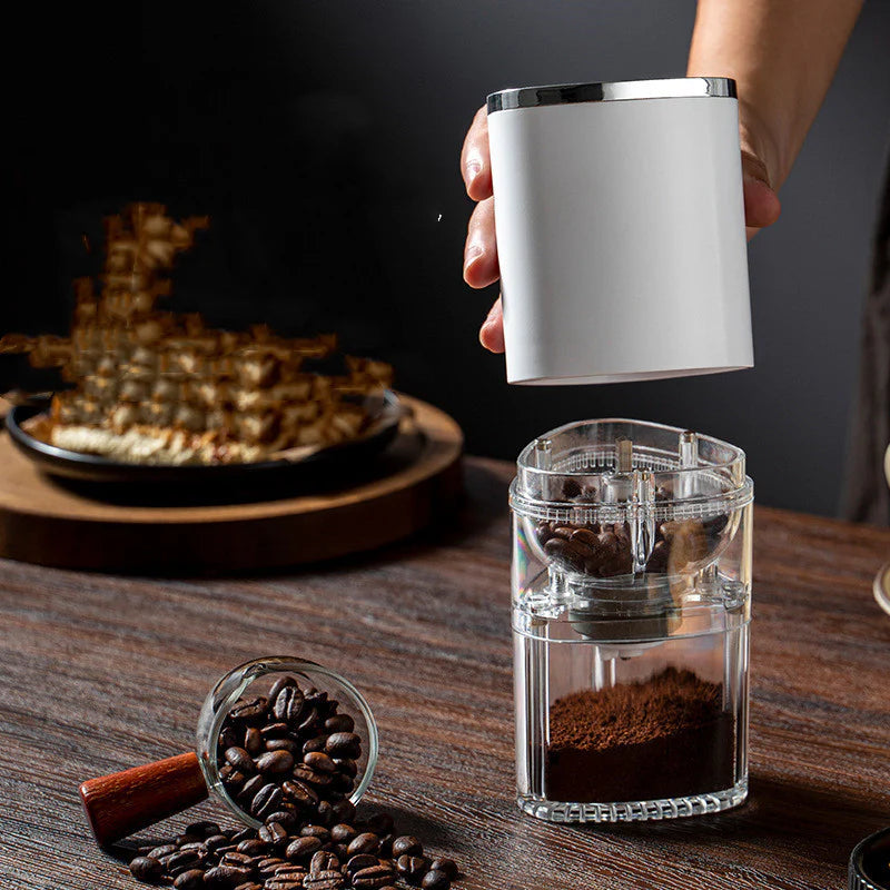 Electric Coffee Grinder Coffee Bean Grinder Cafe Automatic Portable USB Rechargeable Food Crusher for Drip Coffee Kitchen Gadgets