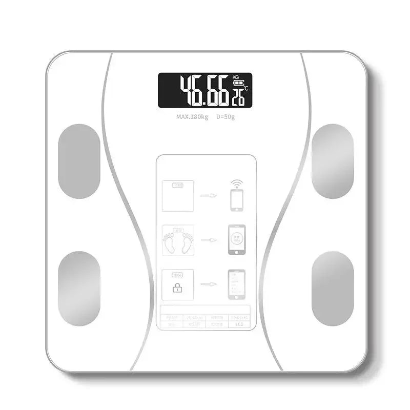 Body Fat Scale Body Scales Smart Wireless Digital Bathroom Weight Scale Body Composition Analyzer Weighing Scale