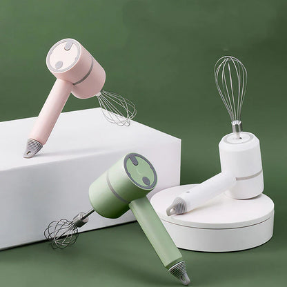 New Rechargeable Wireless Egg Beater Electric Home Mini Handheld Baking Tool