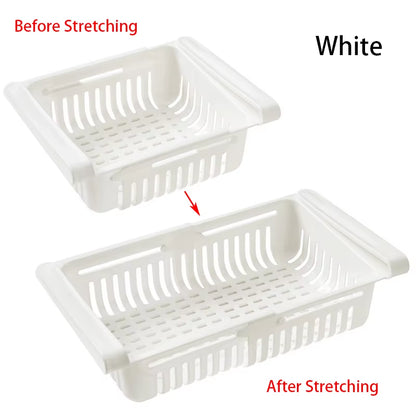 1PC Fridge Organizer Storage Drawer Plastic Storage Box Container Shelf Fruit Egg Food Storage Box Kitchen Accessories